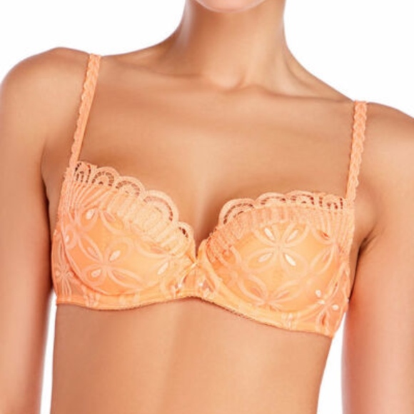 NWT Wacoal‎ Melodie Embroidered Push up Bra 34DD - Picture 5 of 13